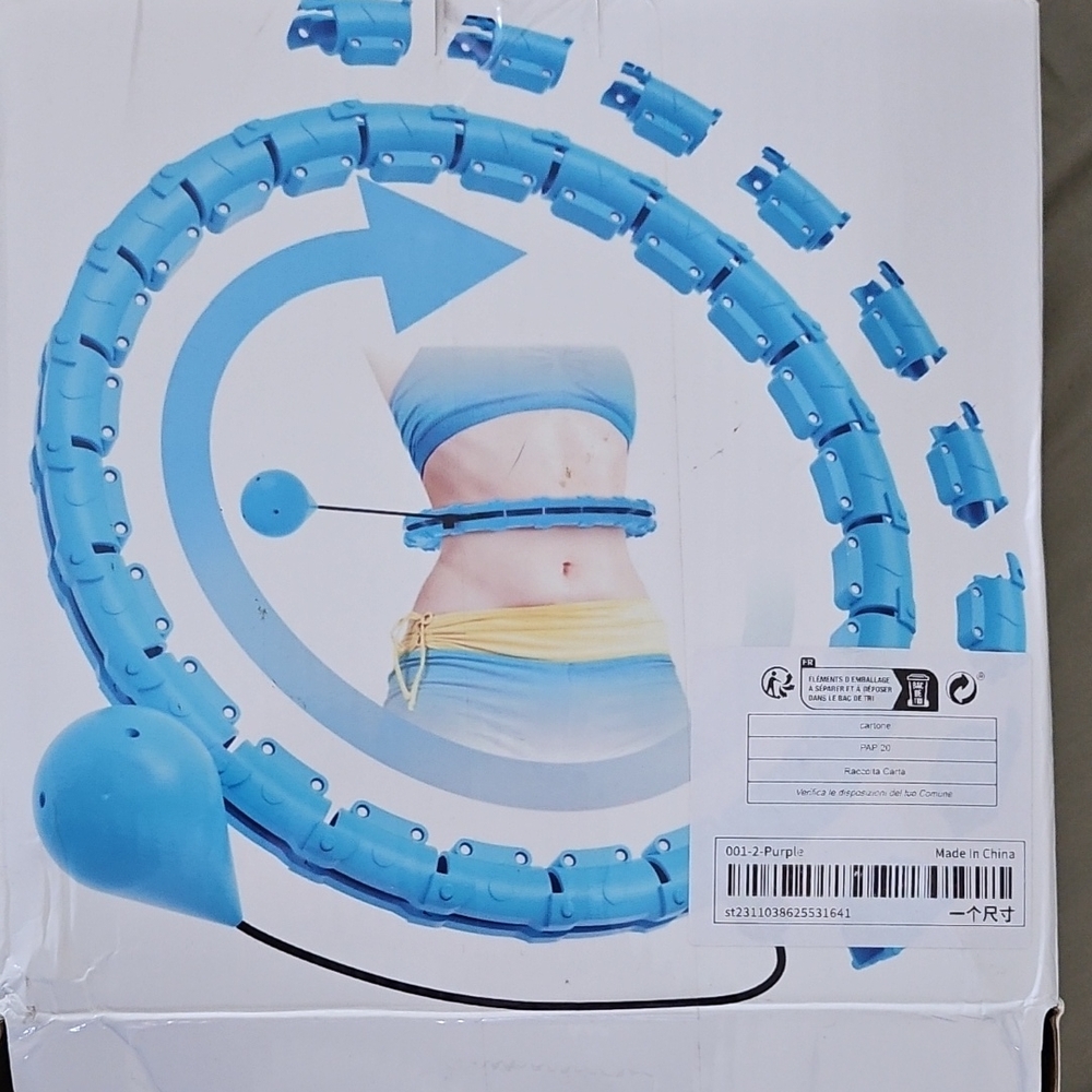 Purple Smart Hula Hoop